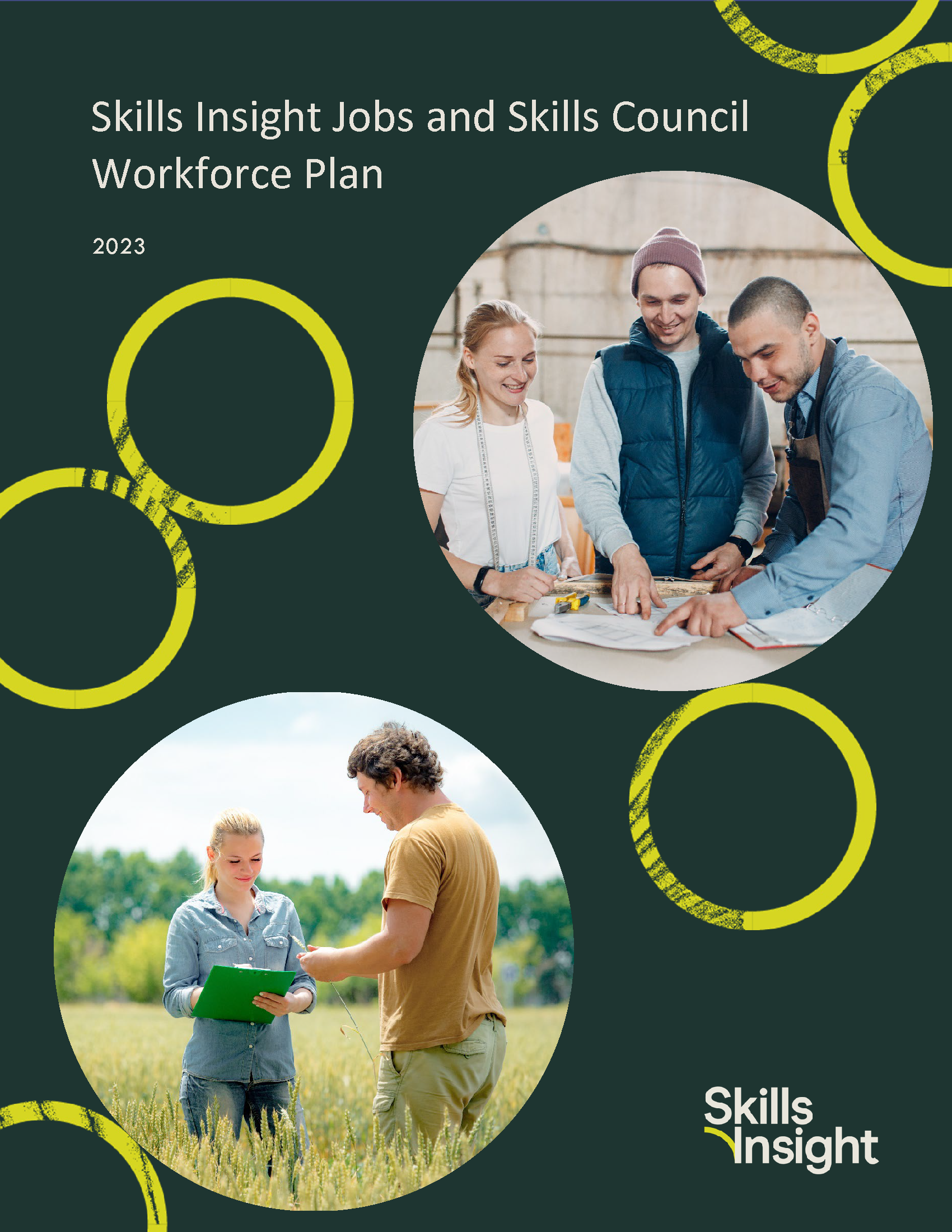 Cover page of Skills Insight JSC Workforce Plan for 2023